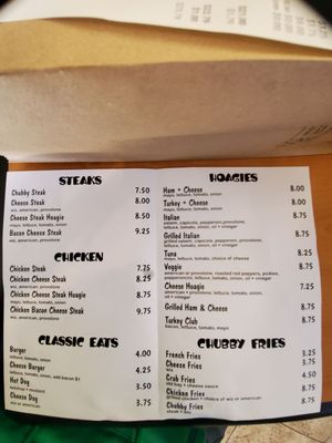 Menu photo 7 Chubby’s Cheesesteaks Wickenburg, AZ