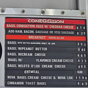 42nd Street Bagel Cafe - Updated prices 8/7/2024 - Bagels Near Me - Claremont, California 42nd Street Bagel Cafe - Updated prices 8/7/2024 - Bagels Near Me - Claremont, California