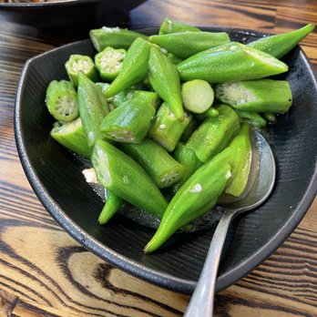 Dumpling Hours - Fresh Okra with Garlic - Dim Sum Near Me - Walnut Creek, California Dumpling Hours - Fresh Okra with Garlic - Dim Sum Near Me - Walnut Creek, California