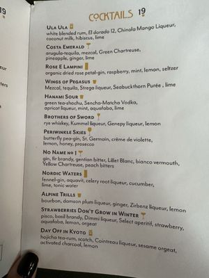 Menu photo 1 The Binc Brooklyn, NY