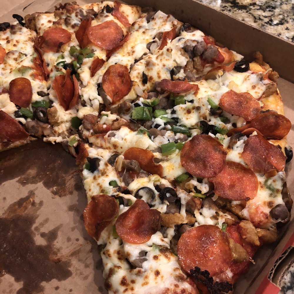 Casey's - Large supreme pizza, fresh and delicious! - Pizza Near Me - Jerseyville, Illinois