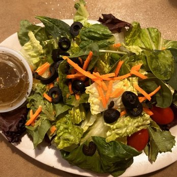 Gino's Italian Restaurant - Side salad. Perfect! - Pizza Near Me - Round Rock, Texas