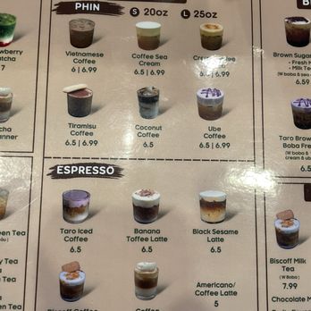 Polba Tea - Menu 6/14/25 - Bubble Tea Near Me - Chandler, Arizona