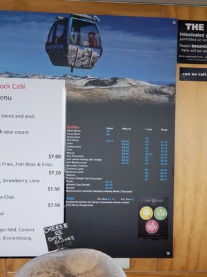 Menu photo 1 Red Rock Cafe Christchurch, CAN