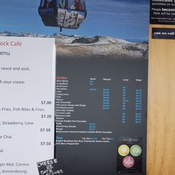 Red Rock Cafe - Drinks Menu