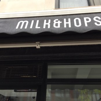 Milk & Hops - Outside awning. - Cheese Shops Near Me - New York, New York