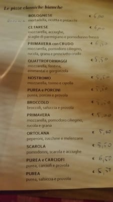 Menu photo 1 Pizzeria Polichetti Casali-San Potito, SA