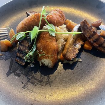 Glas - King oyster (after one bite) - Vegetarian Near Me - Dublin 2, D