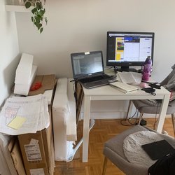 Brault & Martineau - you can see how I work and live. two months in confinement