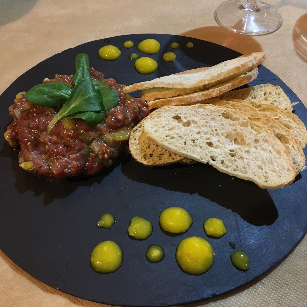NUM3RIC - NUM3RICm - steak tartare - Mediterranean Near Me - Sitges, B NUM3RIC - NUM3RICm - steak tartare - Mediterranean Near Me - Sitges, B