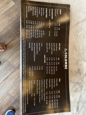 Menu photo 2 La Colombe Washington, DC, DC