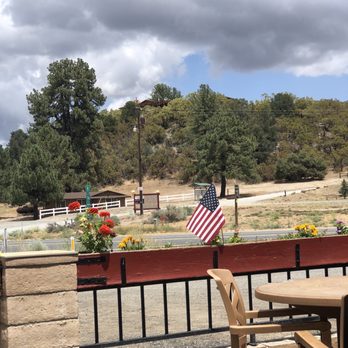 Paradise Valley Cafe - View from the outside eating deck. - American Near Me - Mountain Center, California Paradise Valley Cafe - View from the outside eating deck. - American Near Me - Mountain Center, California