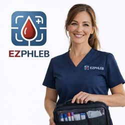EzPhleb - Professional mobile phlebotomy services with certified staff and sterile collection kits. At-home blood draw services in Tampa.