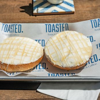 Toasted - Labneh & Honey - Bagels Near Me - Bellevue, Washington Toasted - Labneh & Honey - Bagels Near Me - Bellevue, Washington