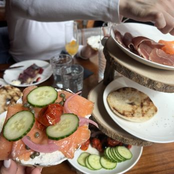 Nora Restaurant - Bagel & lox tower - Mediterranean Near Me - Chicago, Illinois Nora Restaurant - Bagel & lox tower - Mediterranean Near Me - Chicago, Illinois