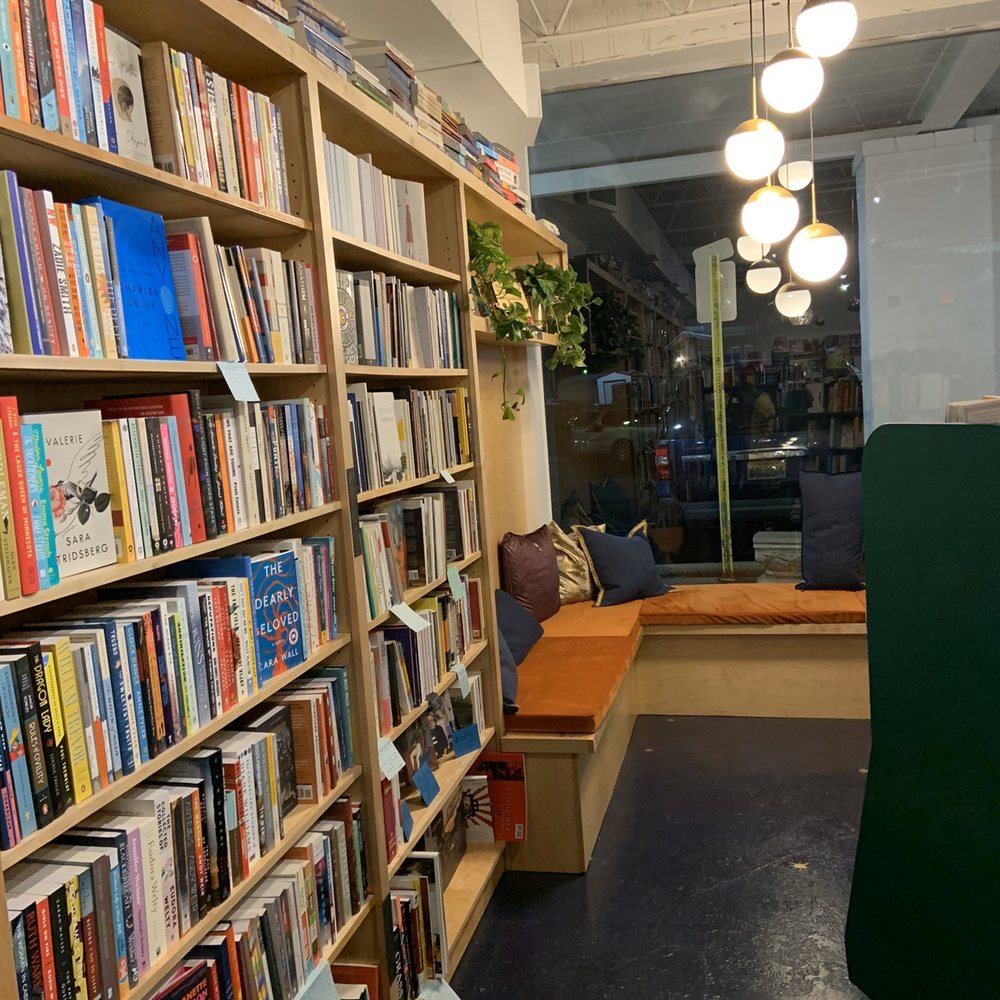Thank You Books - Check out the window seat and the cool light fixtures! - Bookstores Near Me - Birmingham, Alabama