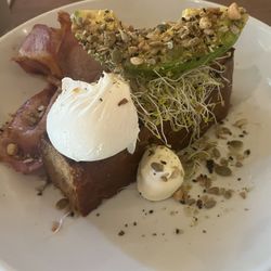 Two Before Ten - Avocado on Zucchini Bread