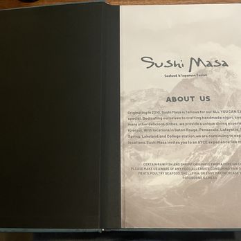 Sushi Masa - About Sushi Masa - Sushi Bars Near Me - Pensacola, Florida Sushi Masa - About Sushi Masa - Sushi Bars Near Me - Pensacola, Florida