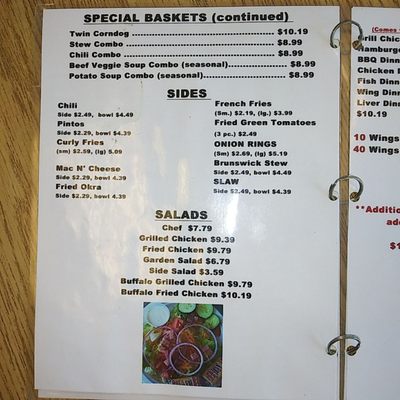 Menu photo 2 Russel's Diner Cedartown, GA