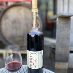 The Study - Natural wine Syrah ( Rhône blend) tasted surprisingly tannin and vibrant