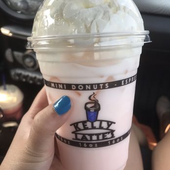 Kelly Latte's - Peach Italian soda - really sweet - Coffee & Tea Near Me - Kent, Washington Kelly Latte's - Peach Italian soda - really sweet - Coffee & Tea Near Me - Kent, Washington