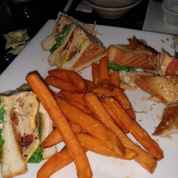 1906 Farmhouse Restaurant - Horrible take on a club sandwich and what appears to have been frozen sweet potato fries, upcharge of course, should have been fresh - American Near Me - Newberry, Florida 1906 Farmhouse Restaurant - Horrible take on a club sandwich and what appears to have been frozen sweet potato fries, upcharge of course, should have been fresh - American Near Me - Newberry, Florida