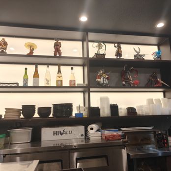 Chubby Curry - behind the bar, cute toys - Japanese Curry Near Me - Covina, California
