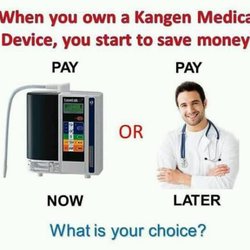 Kangen Water World - I'm 76 years young and don't need any meds.