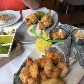 Mare - Appetizers Zucchini Blossoms - Seafood Near Me - Boston, Massachusetts