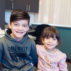 Bret Johnson Orthodontics - Two great kiddos!