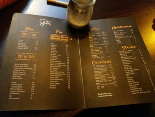 Menu photo 2 Bar Salon Antwerp, VAN