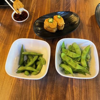 JINYA Ramen Bar - Central Phoenix - Edamame Crispy Rice with Spicy Tuna* - Ramen Near Me - Phoenix, Arizona JINYA Ramen Bar - Central Phoenix - Edamame Crispy Rice with Spicy Tuna* - Ramen Near Me - Phoenix, Arizona