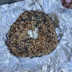 The Donut Inn - Everything bagel with cream cheese