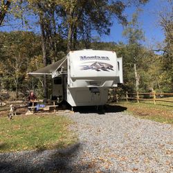 River Ridge Campground - Our site next to office