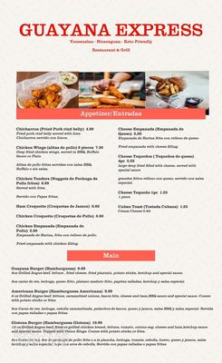 Menu photo 2 Guayana Express Miami, FL Menu photo 2 Guayana Express Miami, FL
