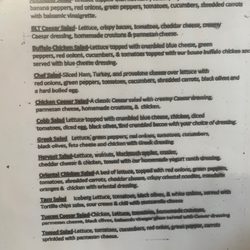 Maxies Deli - Salad Menu