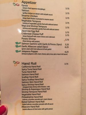 Menu photo 7 Zono Sushi Burbank, CA Menu photo 7 Zono Sushi Burbank, CA