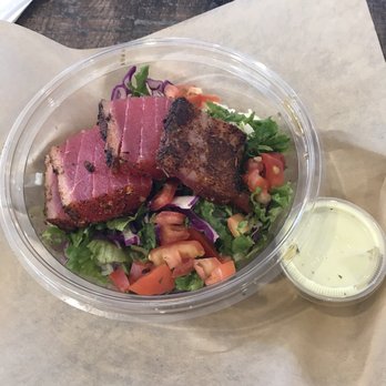 FISH DISTRICT - Blackened ahi is love - Seafood Near Me - San Diego, California