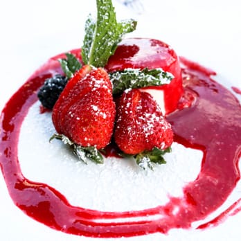 Blue Daisy - panna cotta - Creperies Near Me - Santa Monica, California Blue Daisy - panna cotta - Creperies Near Me - Santa Monica, California