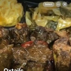Rainy's Authentic Soul Food - Oxtail Dinner