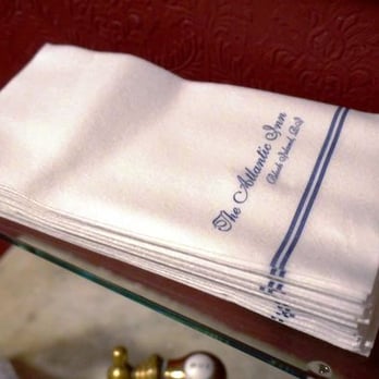 Atlantic Inn - "Atlantic Inn" printed paper towels - Hotels Near Me - Block Island, Rhode Island