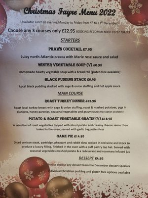 Menu photo 3 The Fox Inn Selby, NYK