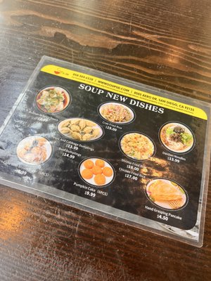Menu photo 1 Soup Du Jour San Diego, CA Menu photo 1 Soup Du Jour San Diego, CA