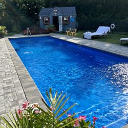 Homestead At Rehoboth Bed & Breakfast - The pool and pool shed with everything you may need.