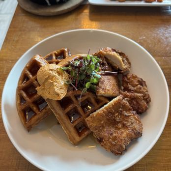 Botanero Restaurant - chicken & waffle $18 (instagram: @issa.cheatday) - Tapas/Small Plates Near Me - Rockville, Maryland Botanero Restaurant - chicken & waffle $18 (instagram: @issa.cheatday) - Tapas/Small Plates Near Me - Rockville, Maryland