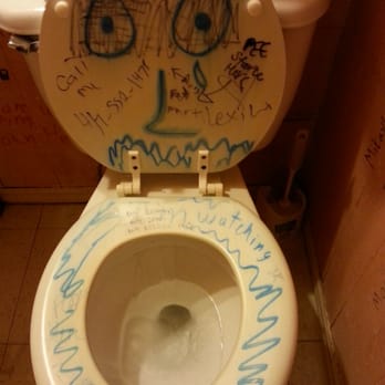 Reeds Spring Pizza - There is even graffiti on the toilet - Pizza Near Me - Reeds Spring, Missouri Reeds Spring Pizza - There is even graffiti on the toilet - Pizza Near Me - Reeds Spring, Missouri