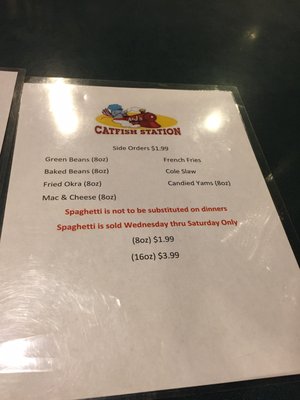Menu photo 6 A and J's Catfish Station Memphis, TN