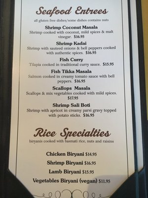 Menu photo 6 Cafe of India Washington, DC, DC