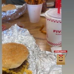 Cheeseburger and cajun fried