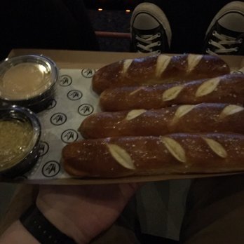 Regal Cherrydale - Pretzel sticks, nacho cheese sauce and brown mustard. - Cinema Near Me - Greenville, South Carolina